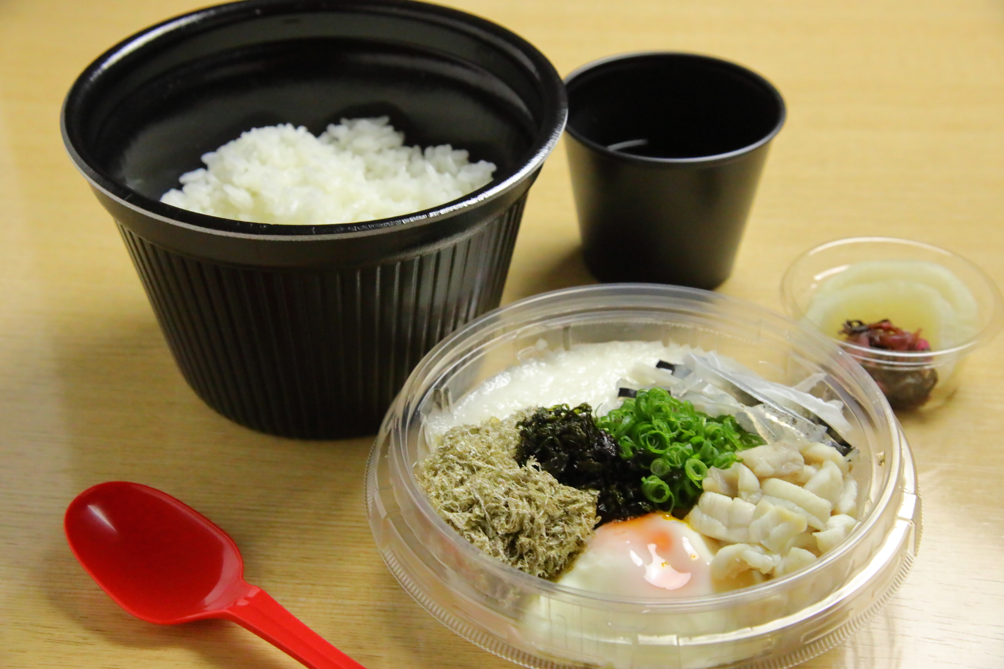 Bowl of rice topped with Torafugu