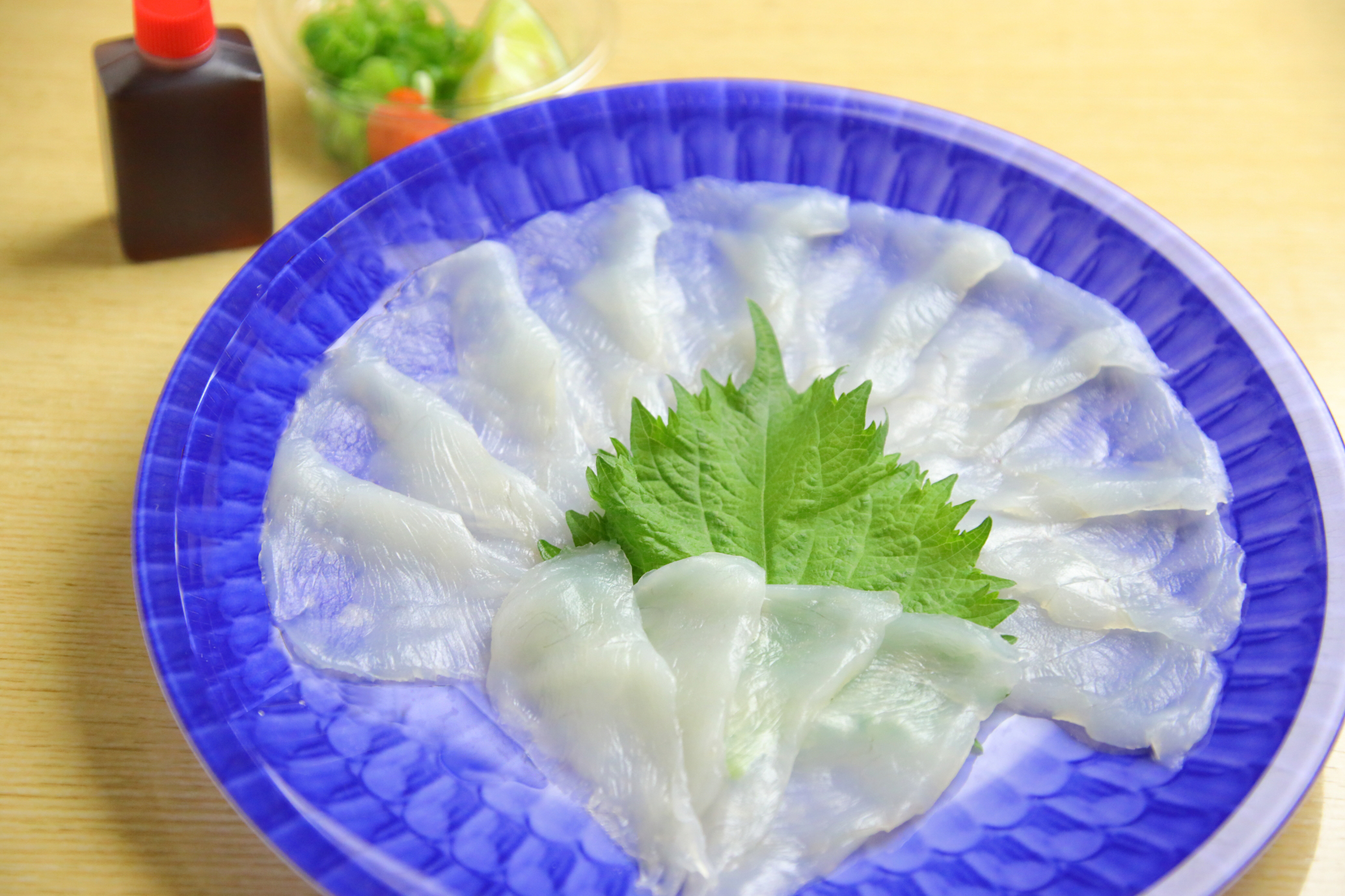 Fresh Torafugu Sashimi